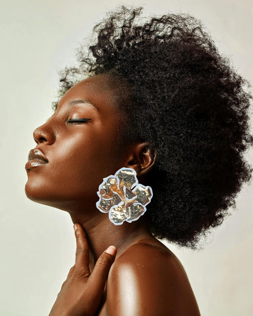 Steel Magnolia Earrings