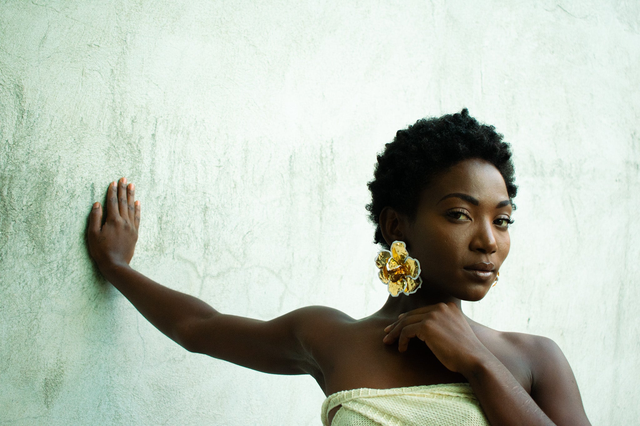 Steel Magnolia Earrings