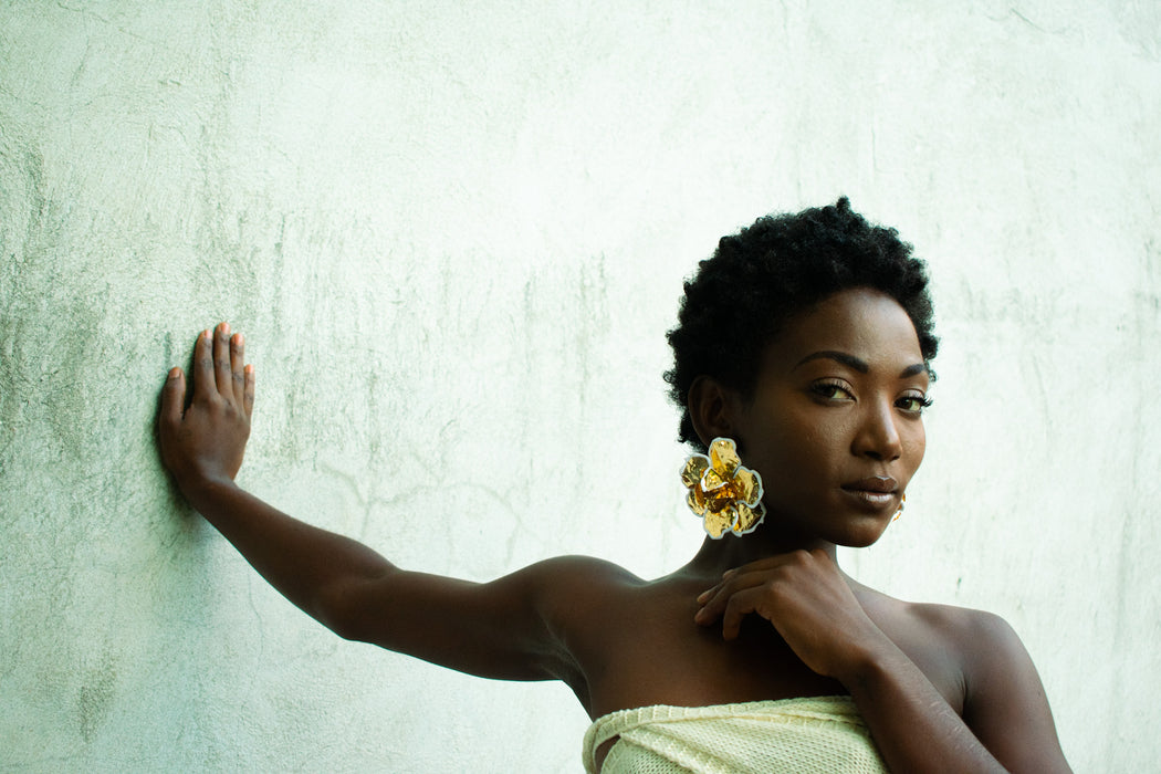 Steel Magnolia Earrings
