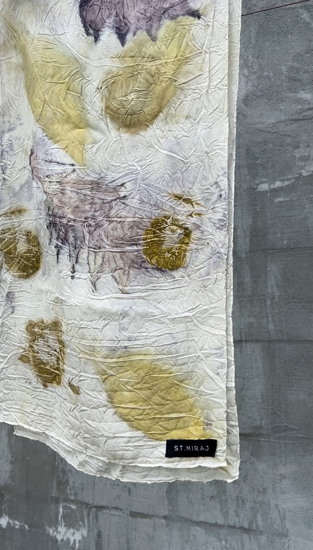 Eco-Printed Gypsy Scarf