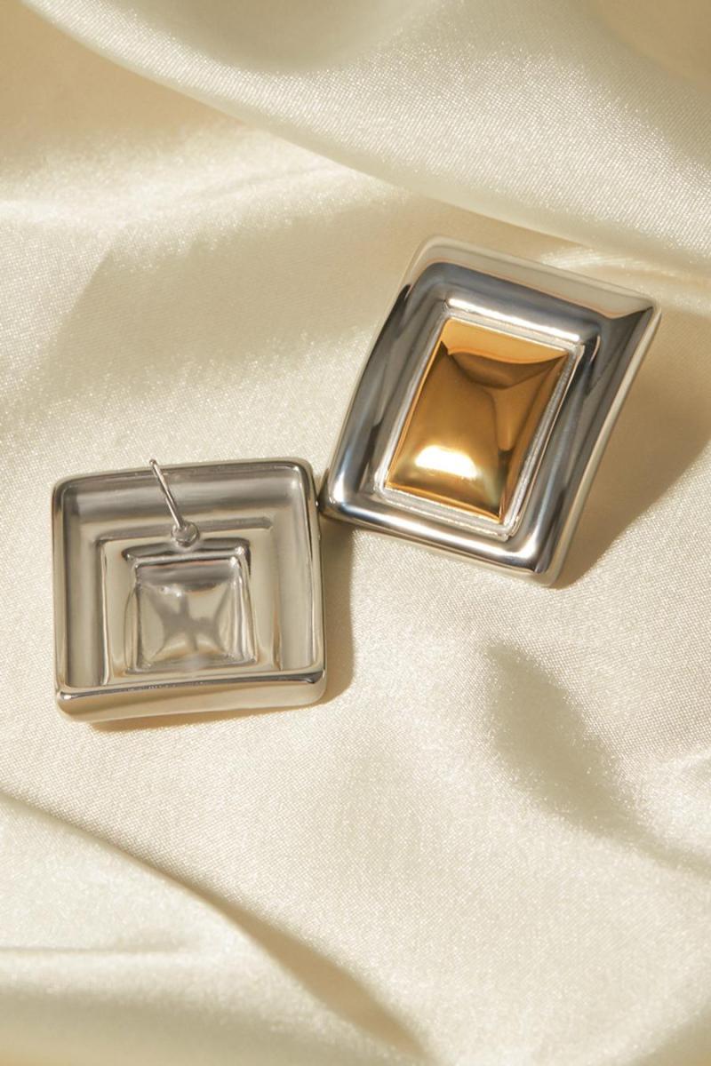 Square Biz Earrings